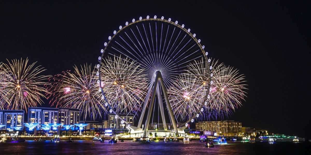 Ain Dubai's New Year in the Sky Celebration