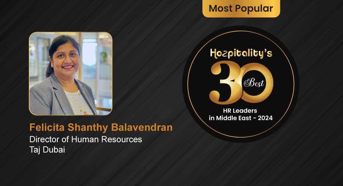 Hozpitality's Best HR Leaders: Felicita Shanthy