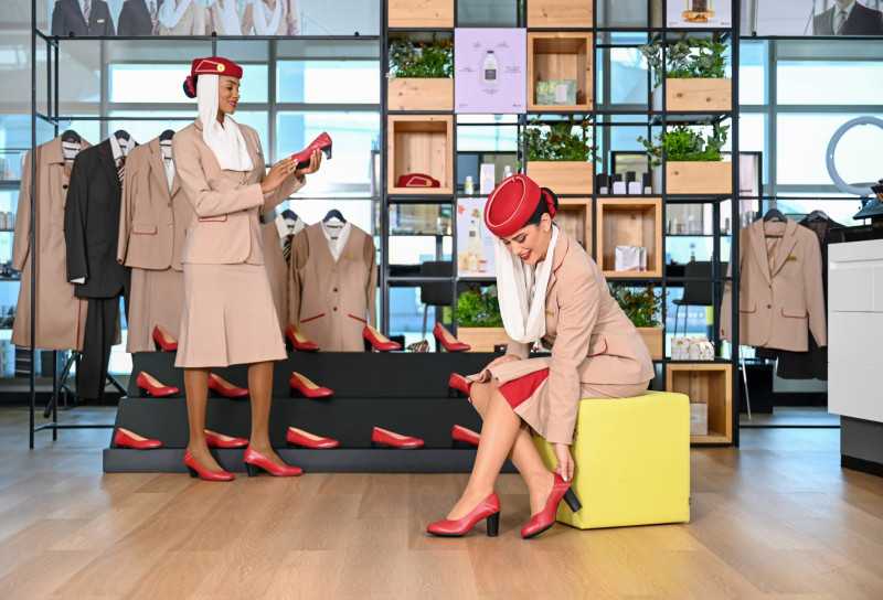 Emirates Female Cabin Crew are Now Invited to Choose their Own Footwear Preferences